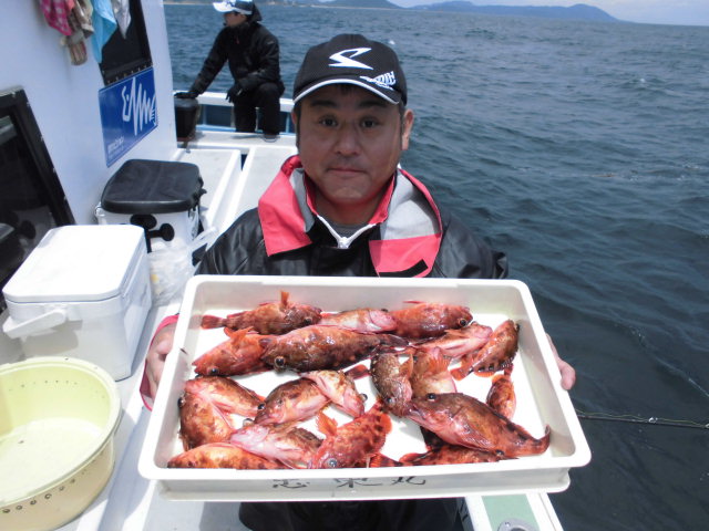 良型カサゴゲット!