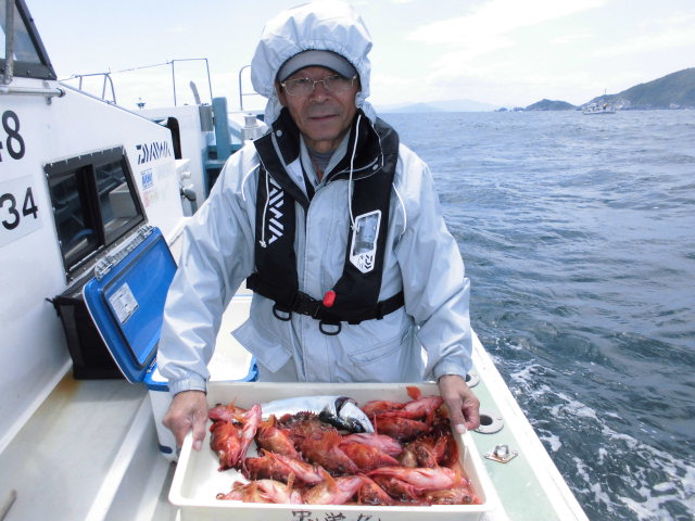 短時間でカサゴ爆釣!