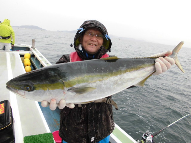 ほぼ毎流しブリがヒット！