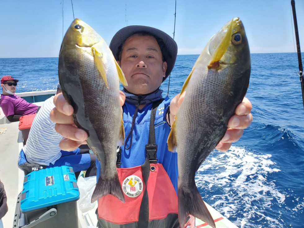 天狗堂知立店、上杉さんも良型ゲット!