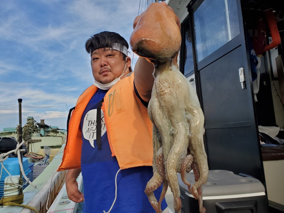 デカイ!午後便は3時間の釣行です