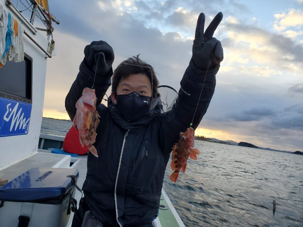 カサゴも入れ食いー!