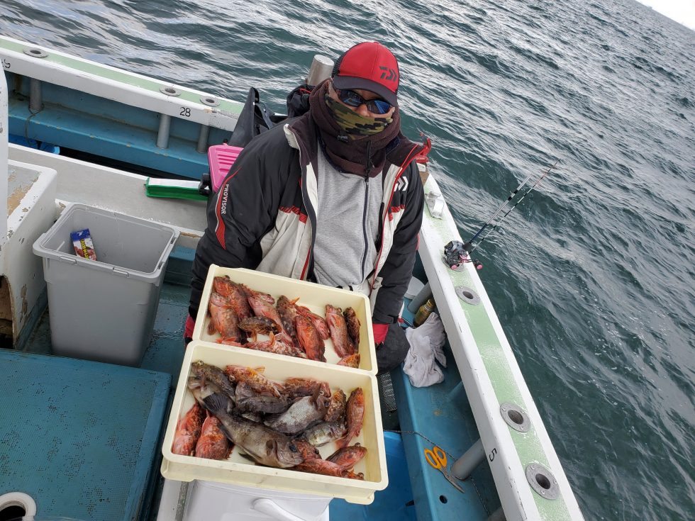 名人は釣りまくりー!