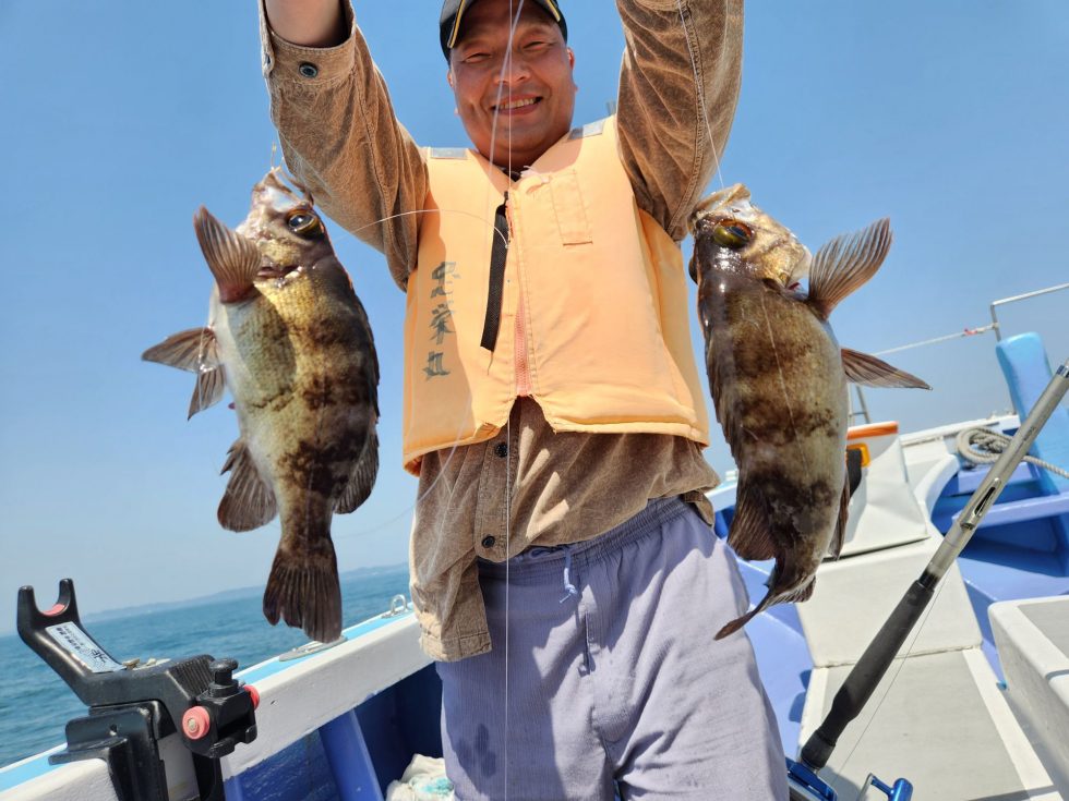 尺メバルダブルー!ウタセ五目釣り!