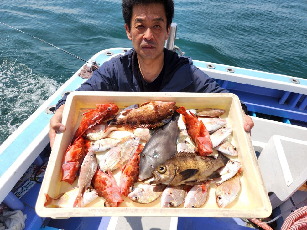 ウタセ五目釣り爆釣り!第二忠栄丸