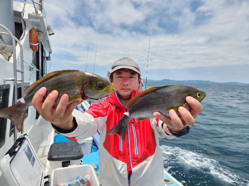 大山沖イサキ釣り!第二忠栄丸!