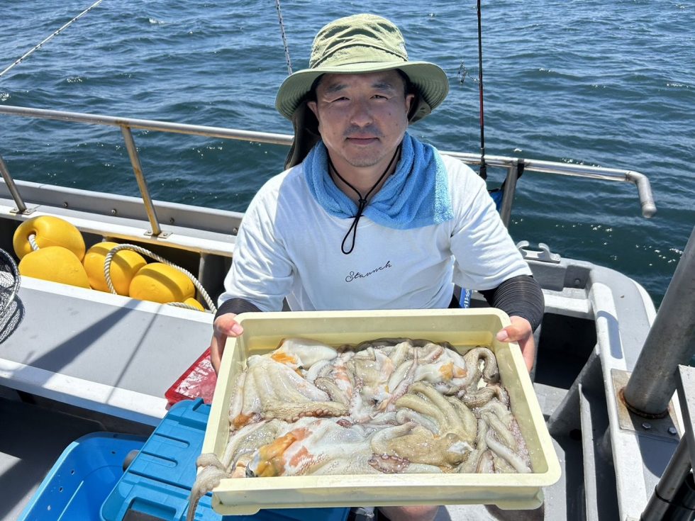 タコ釣り、当たり年！