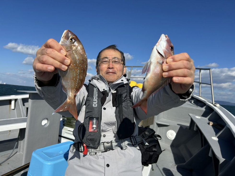 明日(日)泳がせ出船確定!テンタチ出船確定!どちらも空き多数。