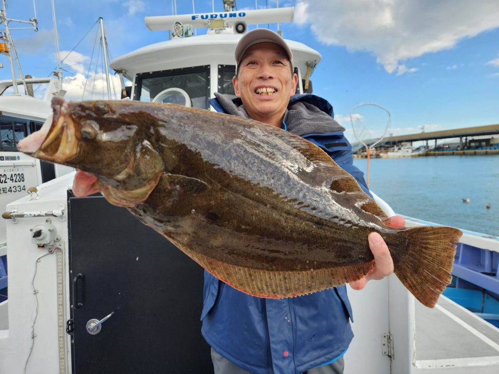 肉厚ヒラメに大満足!