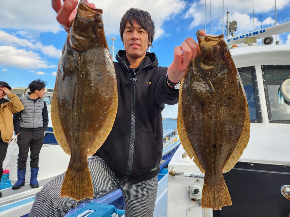 貸し竿の方多数でしたが皆さんセンスありますね!