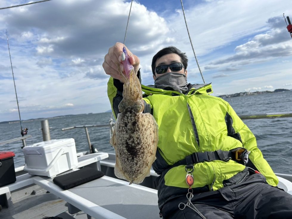 コウイカ釣り出船！