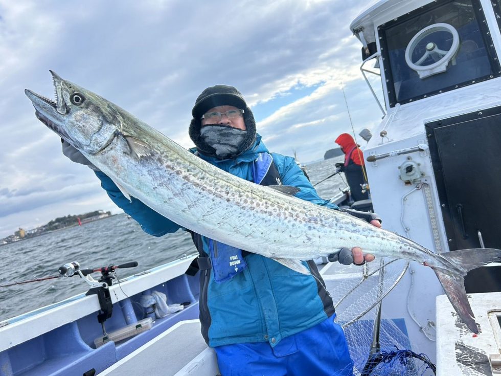 メーター超え大型サワラ！