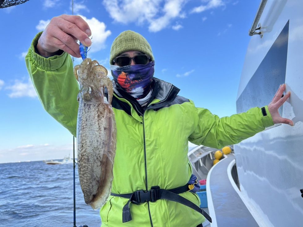 コウイカ出船！明日(水)コウイカ釣り、泳がせ釣りも出船確定です！