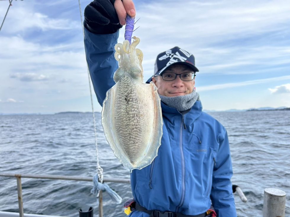 絶品コウイカ好調！第十一忠栄丸