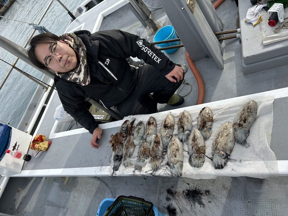 ほとんどの方が１０杯超えのハイレベルな釣果！