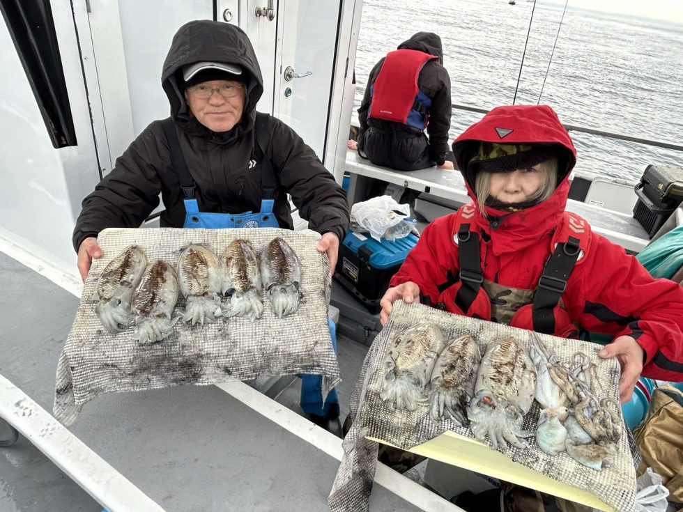 皆さん釣りまくり!