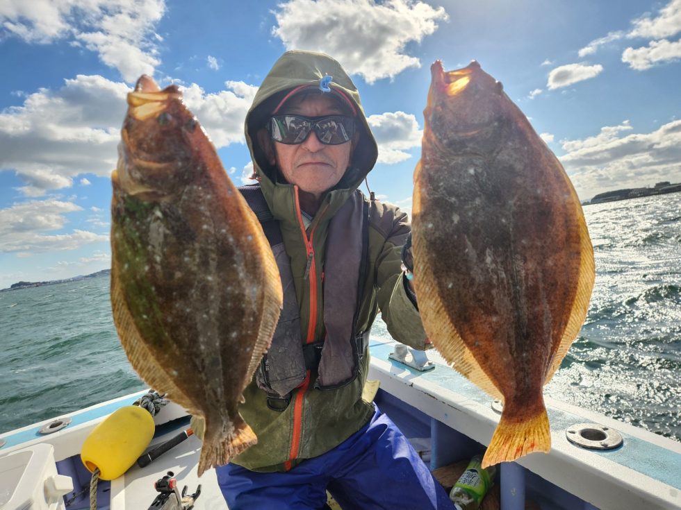 ヒラメ好調ー！