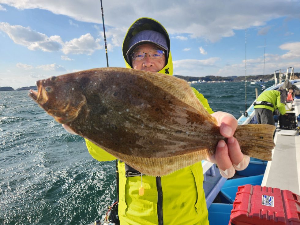 イワシ泳がせ出船！