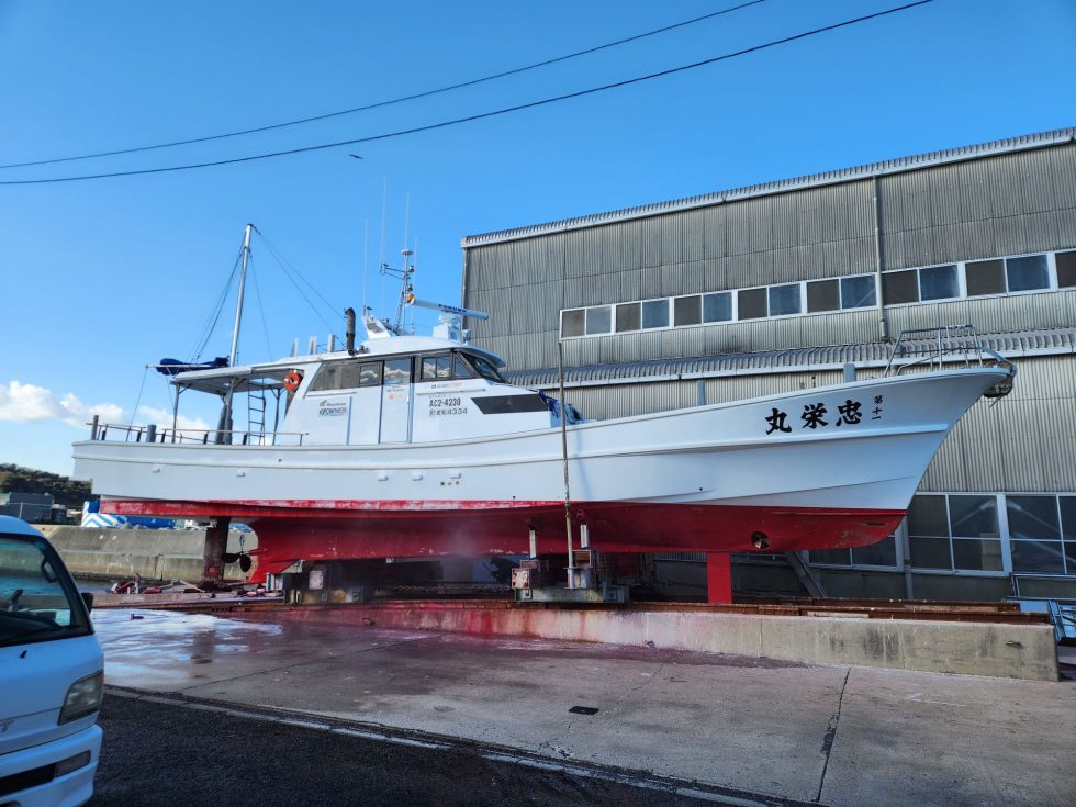 第十一メンテナンス!全長19mジャンボ船