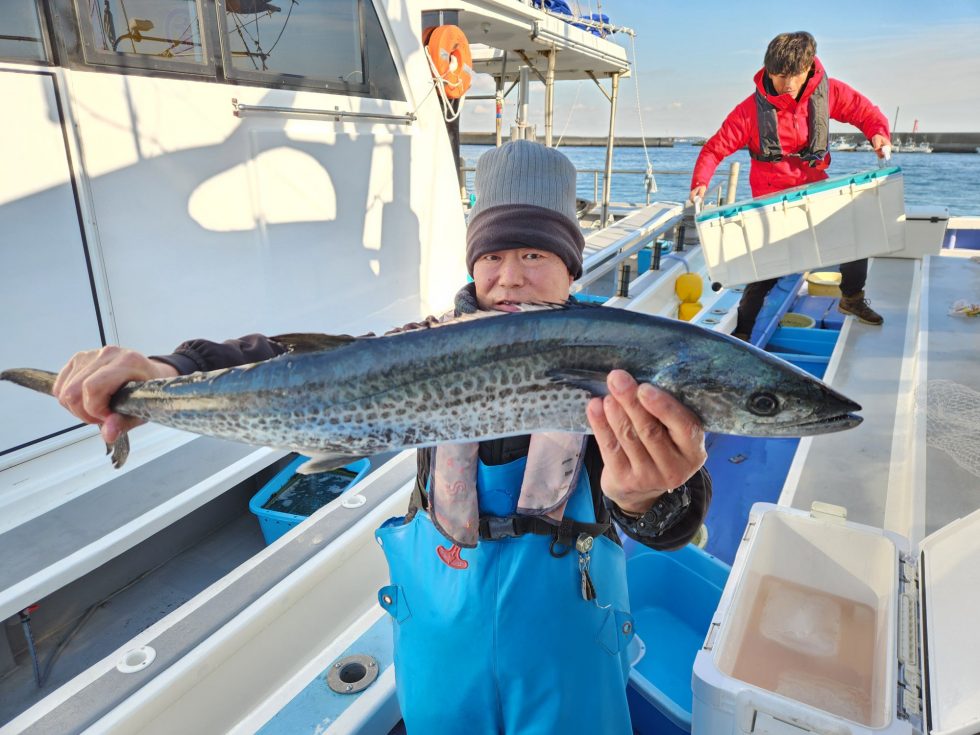 大人気のサワラ！今日もハリス切れ多発