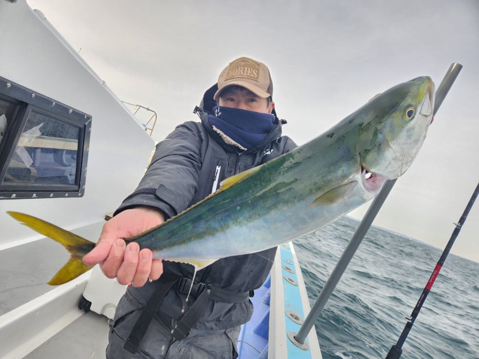 泳がせ釣り出船！第二。青物祭り！