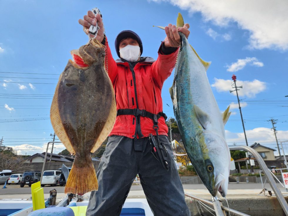 明日３０日釣り納めはコウイカ釣り、泳がせ釣りとも満席となりました。
