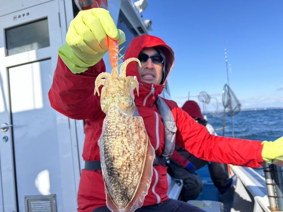 2隻にゆったり分乗でした!