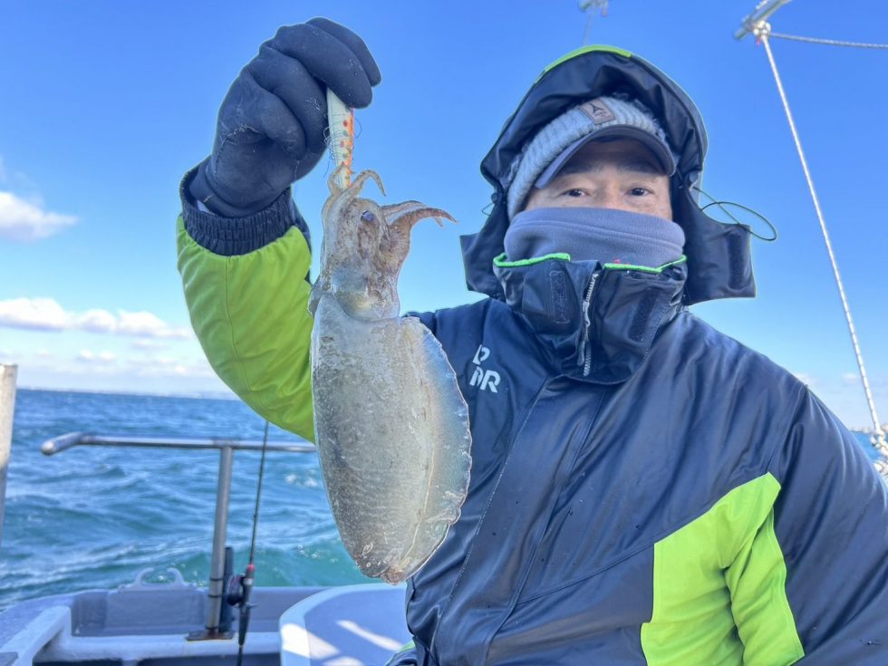 15日(水)コウイカ出船!予約募集中!