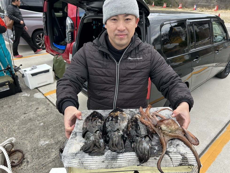 忠栄丸恒例コウイカチャンス！