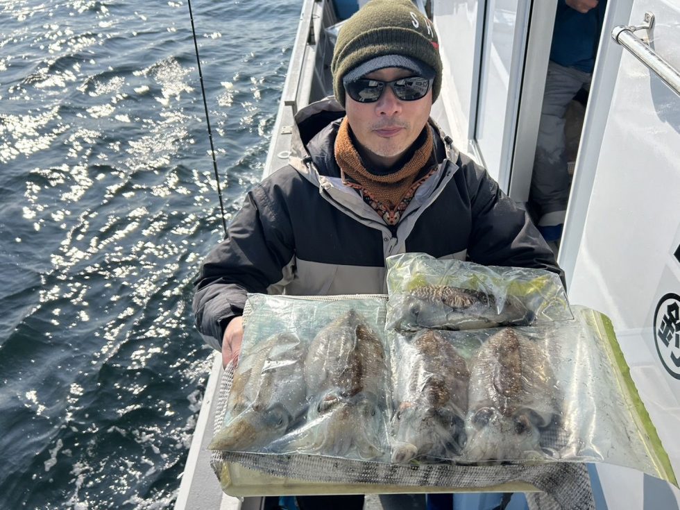 船中凄い数あがりましたよ！