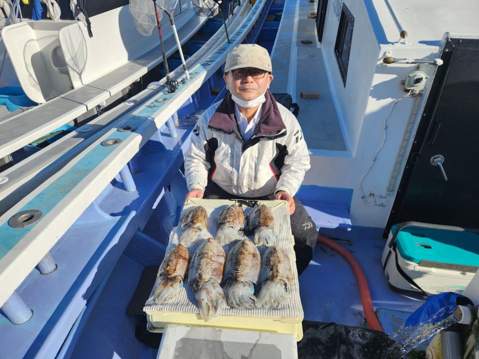 コウイカ絶好調!大チャンス!