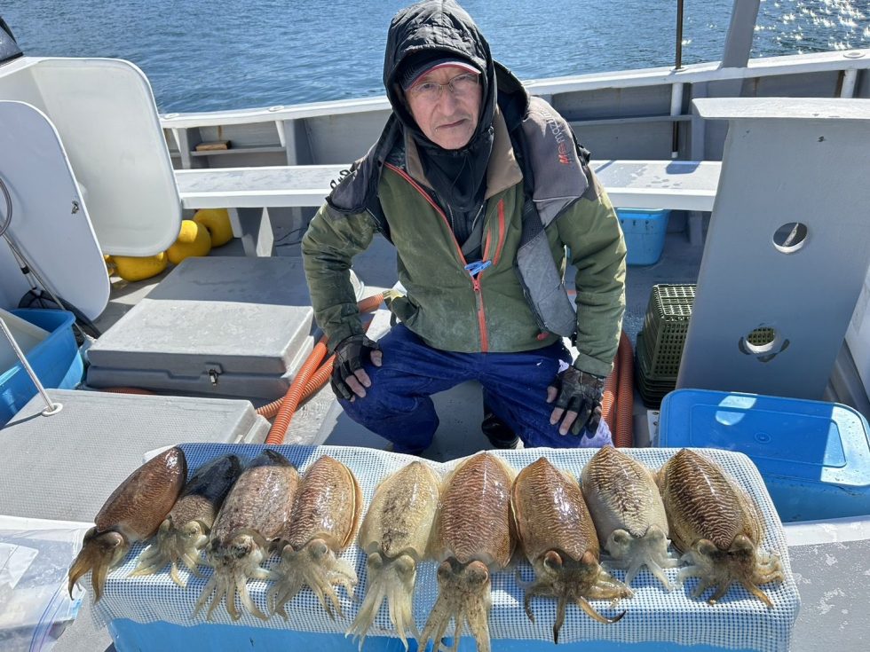 コウイカ爆乗り中!絶好調ー!