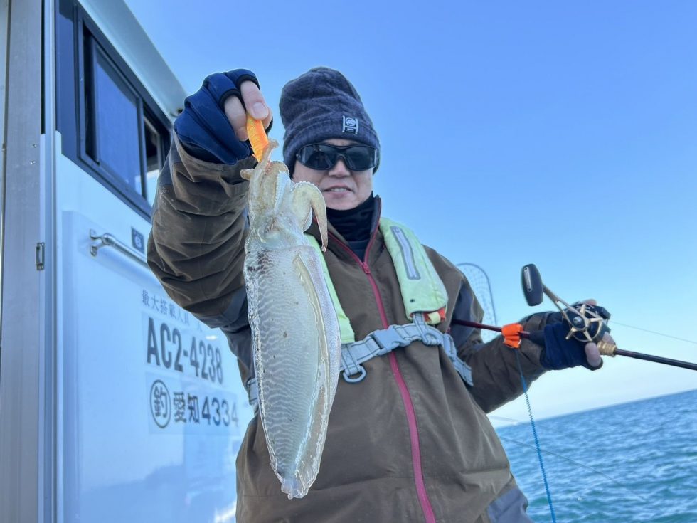 コウイカぼこぼこ!最高潮!