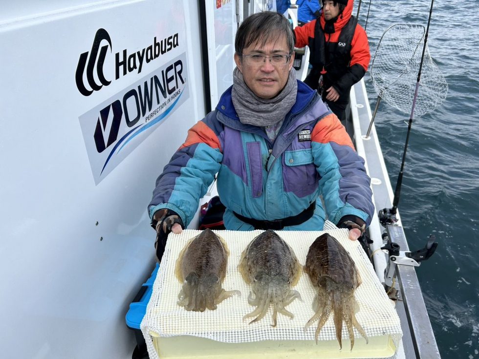 絶品コウイカに夢中!