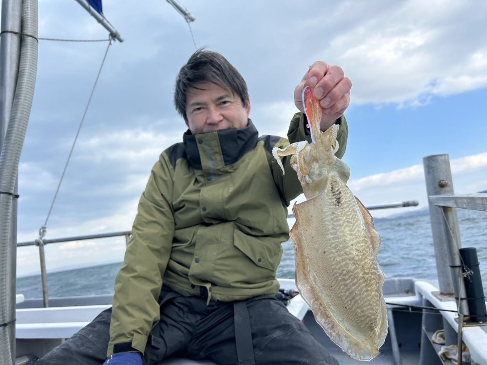 ２隻分乗ゆったり釣行でした