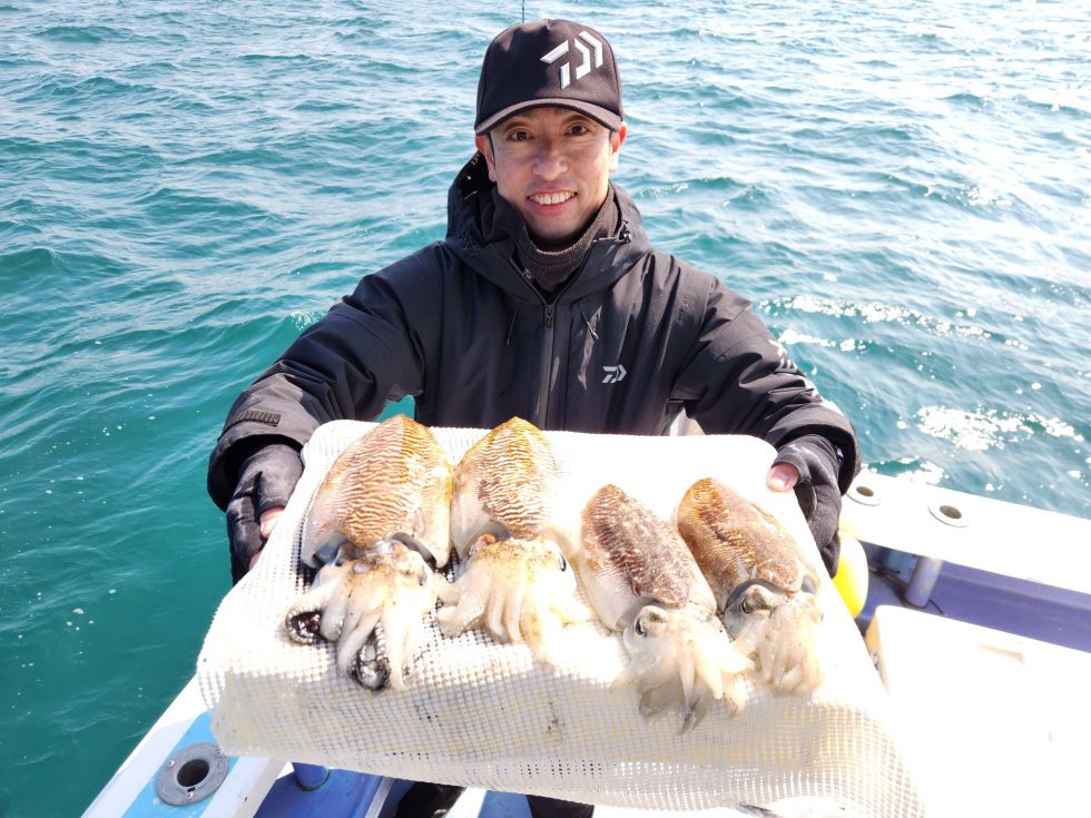 肉厚コウイカ！フィッシング遊一宮店さん！