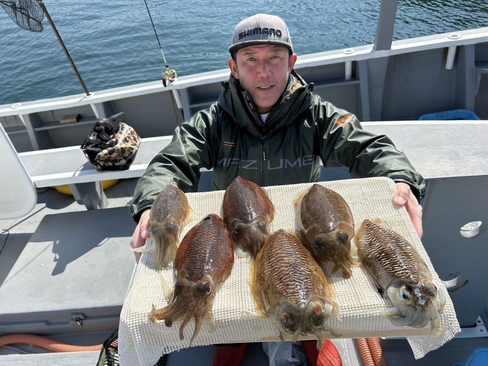 初挑戦でコウイカ攻略！お見事！