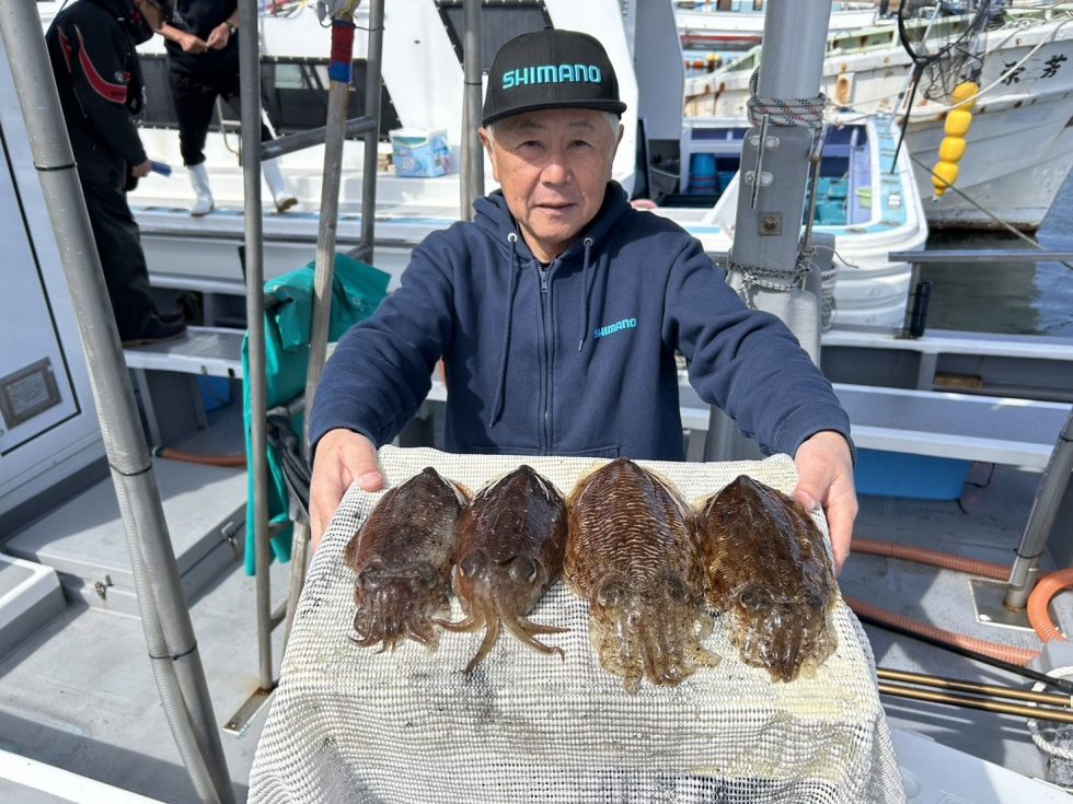 皆さん平均して釣れました!