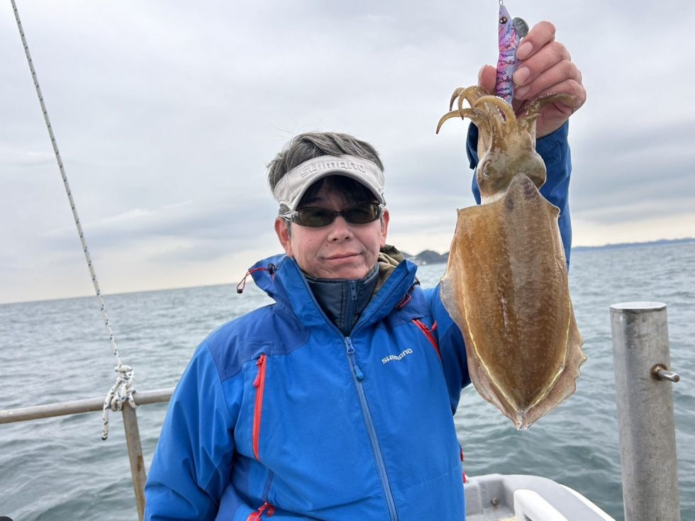 穏やかな絶好の釣り日和！