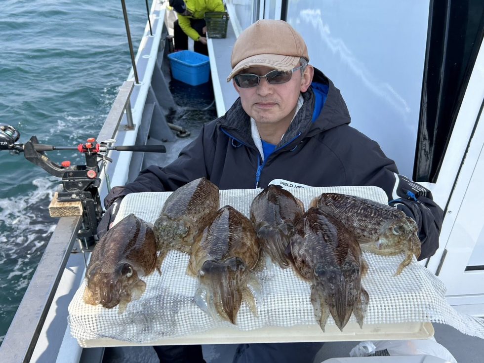 絶品コウイカ釣りまくり！