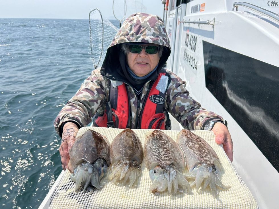 船中凄い数あがりましたよ！