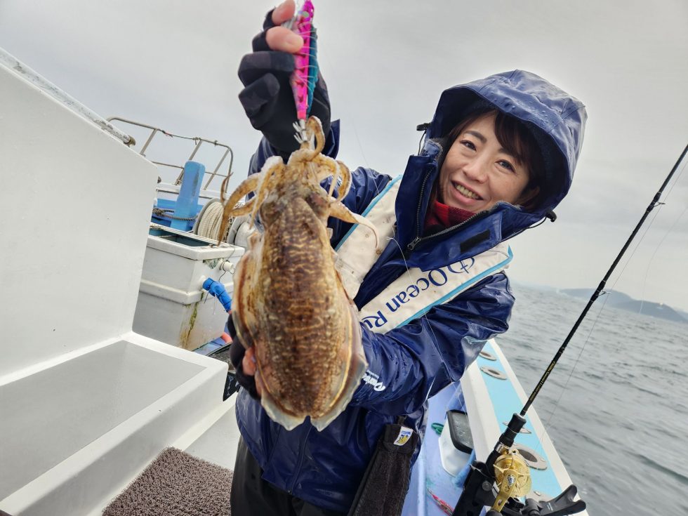 船中平均して釣れました！