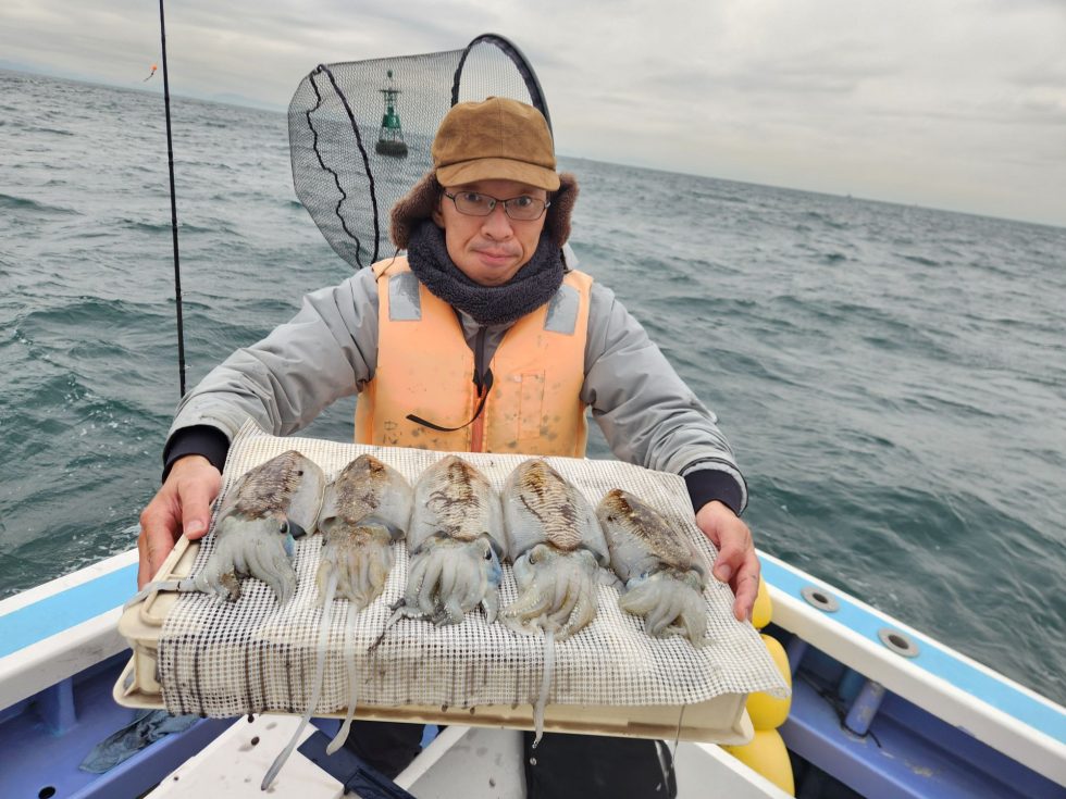 ２隻とも船中40杯超えの大爆発！