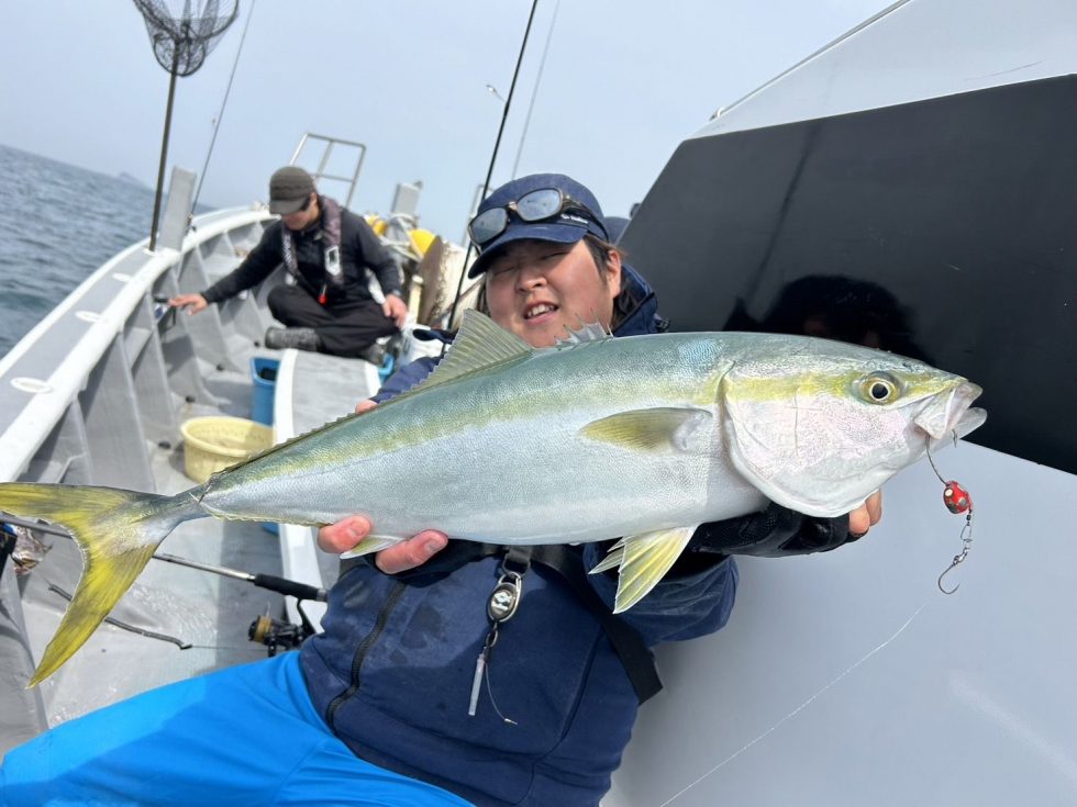 フィッシングマイスターはワラサ!流石です!