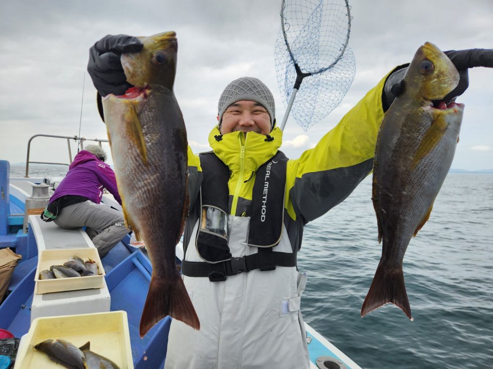 ジャンボイサキに大満足！