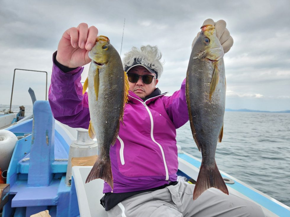 大山沖イサキ！