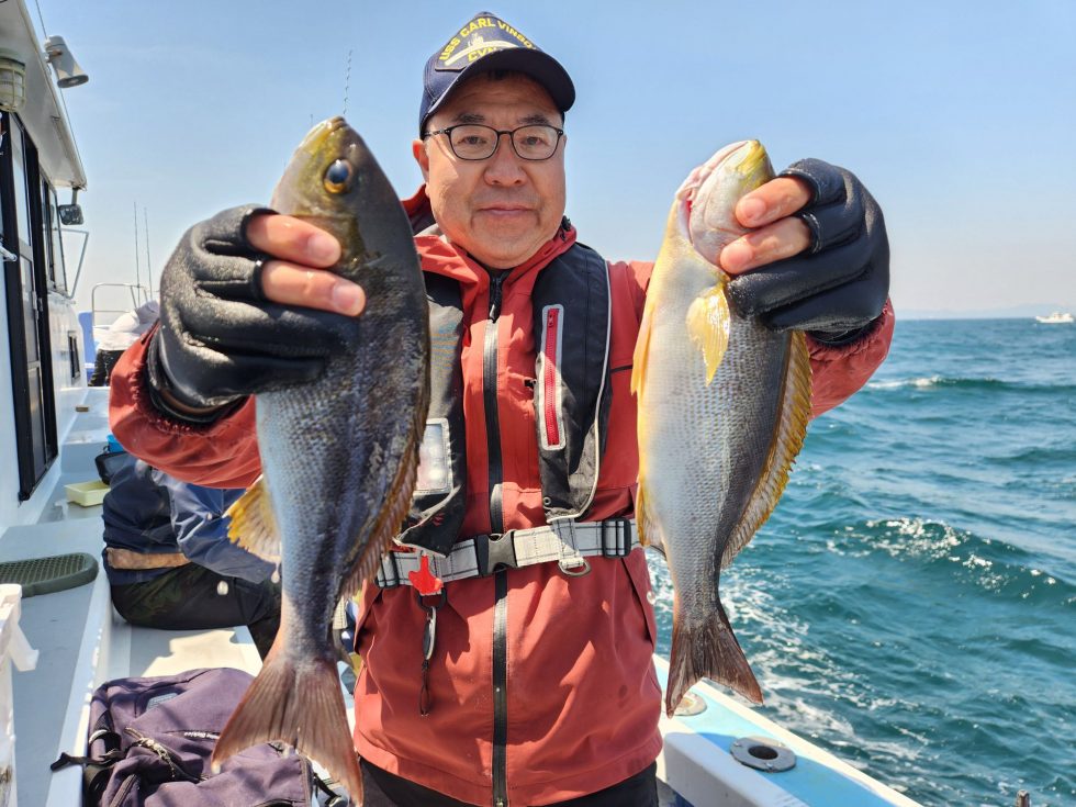 明日、イサキ釣り、一つテンヤ、出船確定です