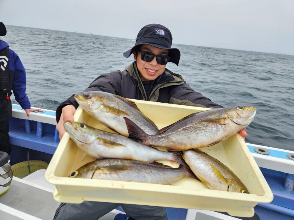 大山沖ジャンボイサキ!