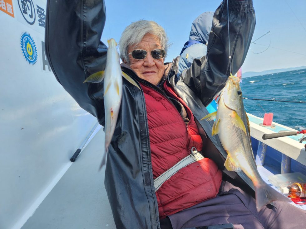 明日、ウタセ五目釣り、大山沖イサキ釣り、出船確定