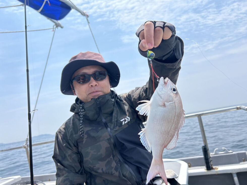 伊勢湾一つテンヤが大人気!